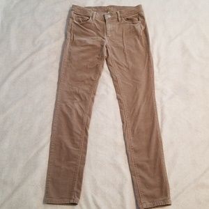 Loft Sz 4 Modern Skinny corduroy pants